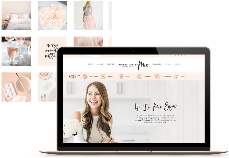 Heartfelt Web Designs & Branding for Female Creatives by Viva la Violet | Showit Designer | Showit Templates | Showit