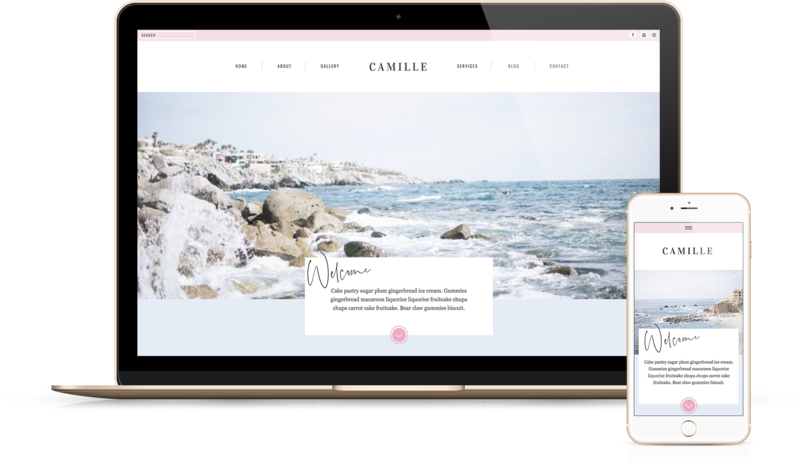 Heartfelt Web Designs & Branding for Female Creatives by Viva la Violet | Showit Designer | Showit Templates | Showit