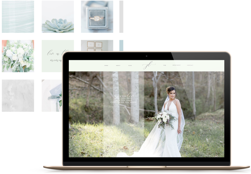 Heartfelt Web Designs & Branding for Female Creatives by Viva la Violet | Showit Designer | Showit Templates | Showit