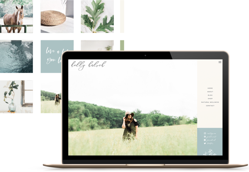 Heartfelt Web Designs & Branding for Female Creatives by Viva la Violet | Showit Designer | Showit Templates | Showit