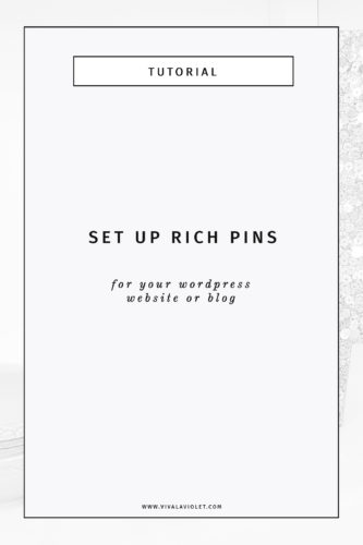 How to set up Rich Pins on your WordPress Blog or Website **PLUS A BONUS TIP!